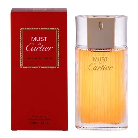 must de cartier eau toilette